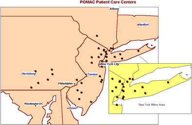POMAC Patient Care Centers -- click for larger image